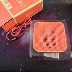 Sonix Bluetooth speaker pink cute portable sound blue tooth